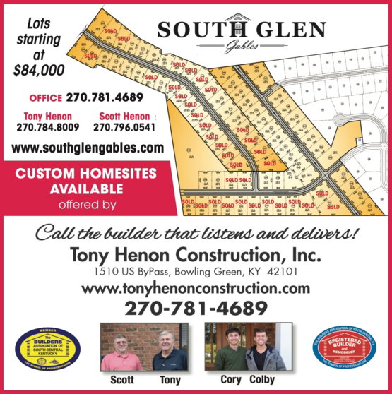 south glen gables warren county lots
